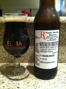 The Funkiest Buddha Maple Bacon Coffee Porter