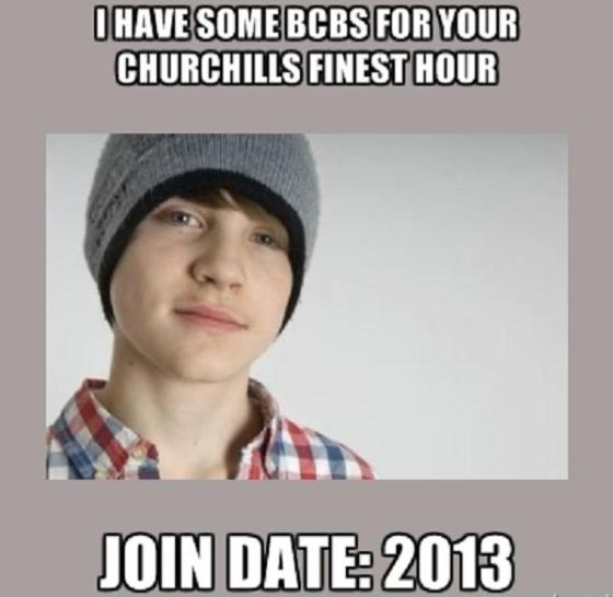 CANT WAIT FOR CHURCHILLS FINEST HOUR