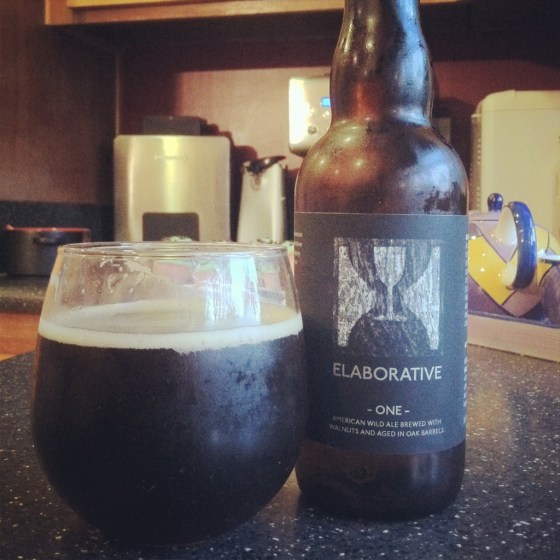 This beer is not elaborate, but that doesn't stop its elaborating/pontificating/oud bruin hatin