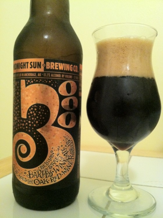 Just how I like my barleywines, with a 3 finger head, wait wut-