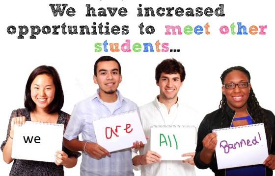 Pictured above: Preemptively expelled students