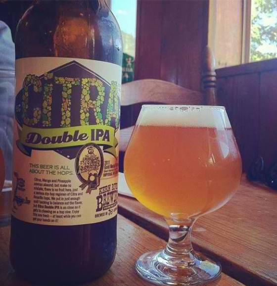 They didn't have any on draft, so I improvised.  Now I can't do my 6:1 trade to land a bottle of Bramble. AW MAN.