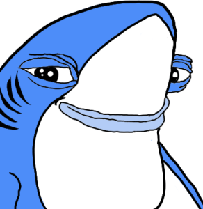 Girls be going crazy bout a shark dress gruit