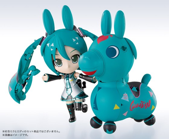 NO WAY GUIEZ: Chogokin Miracle Henkei Hatsune Miku Rody: the most unusual, awesome tie-up toy of the year!