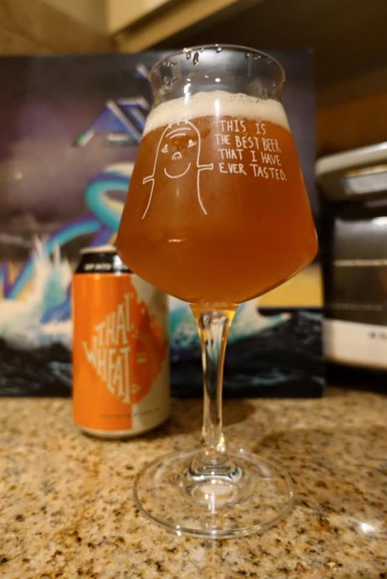 Before I get yet another question about this god damn Teku: this is an old Tired Hands glass. There you go.