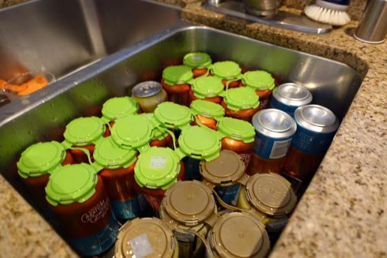 after their bath, shit reeked like Chinatown in a heatwave