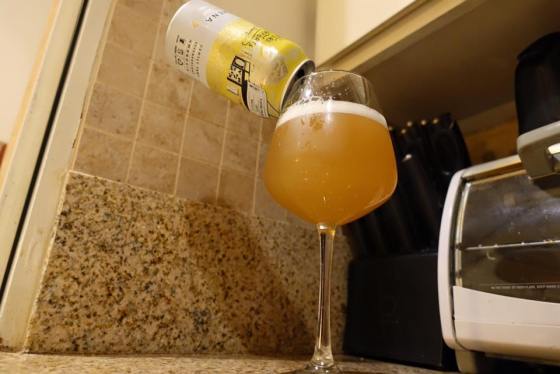 A pour that big was a complete mistake.  A pour of any size, a mistake